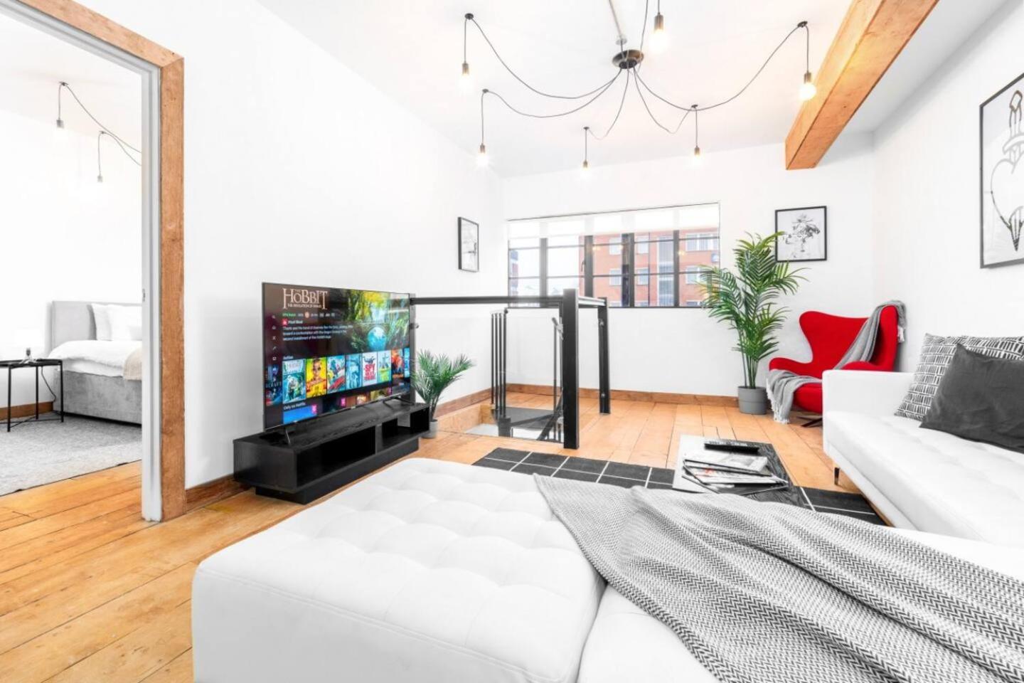 Loft Style Apartment - Near City Centre - Smart Tv- Wifi - Parking - Top Rated - 3Nt Birmingham Eksteriør billede