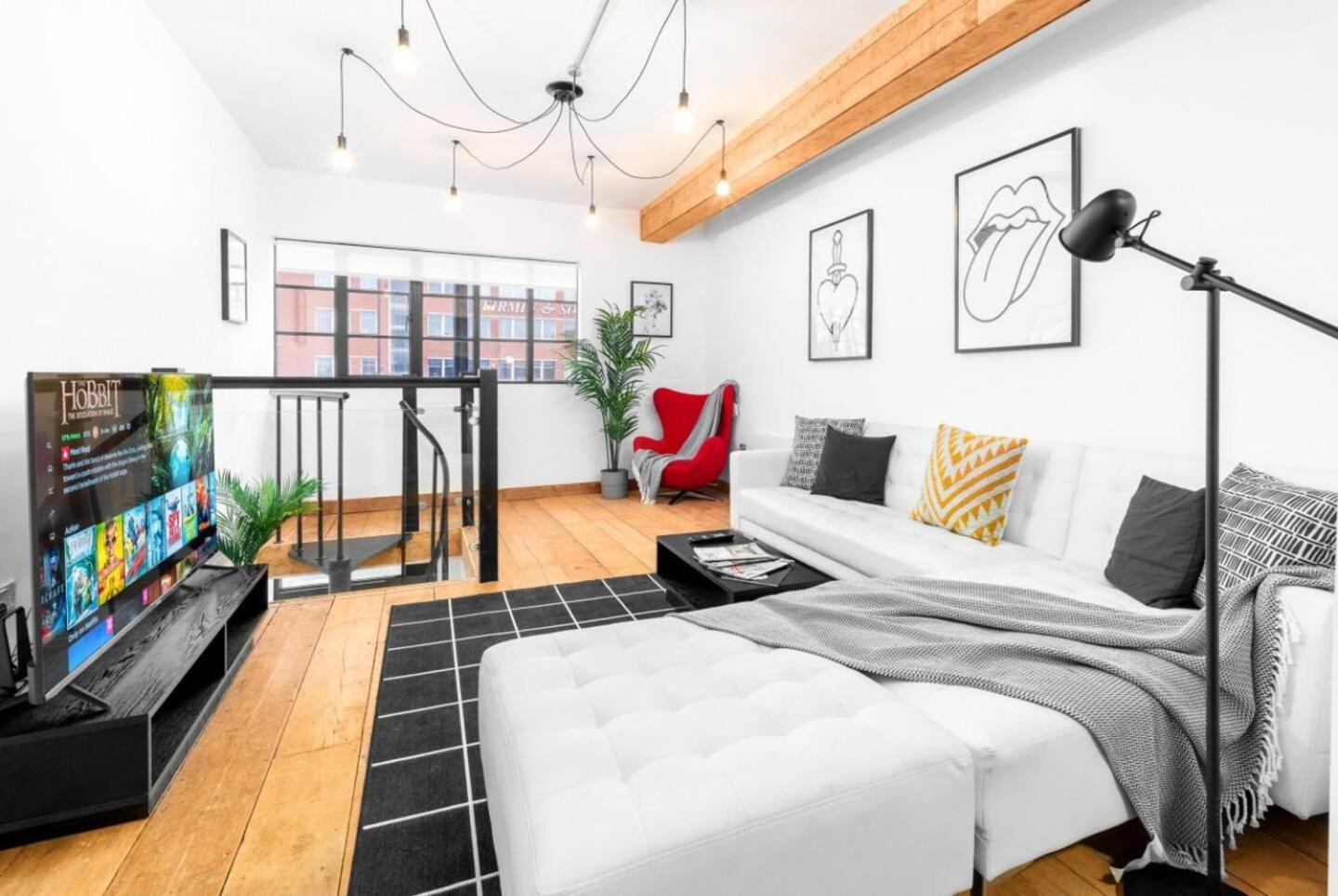 Loft Style Apartment - Near City Centre - Smart Tv- Wifi - Parking - Top Rated - 3Nt Birmingham Eksteriør billede